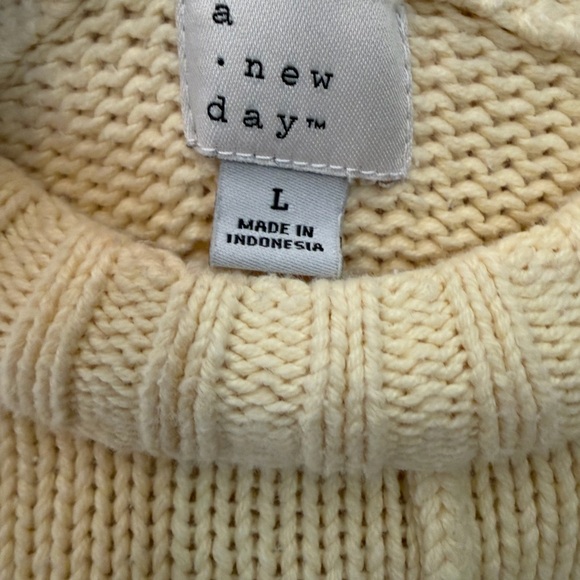 a new day Cream Women's Turtleneck Sweater - Picture 2 of 3